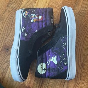 Nightmare before Christmas vans, never worn